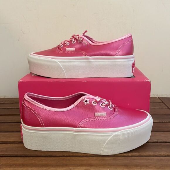 Vans Barbie Authentic Stackform Skate Shoes Women 6 - Picture 3 of 14